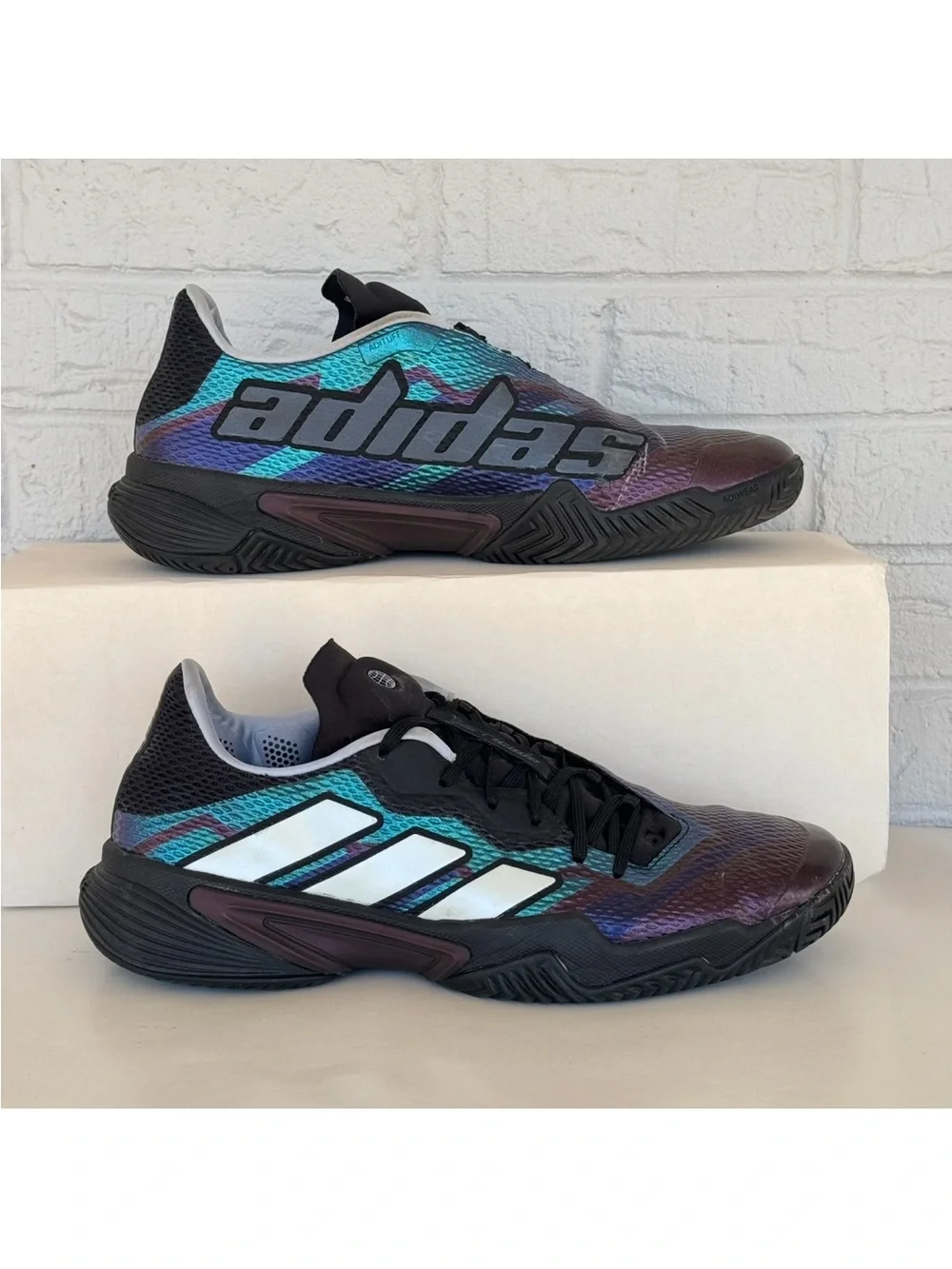 Galaxy Adidas Barricade Athletic Shoes Men's 10.5